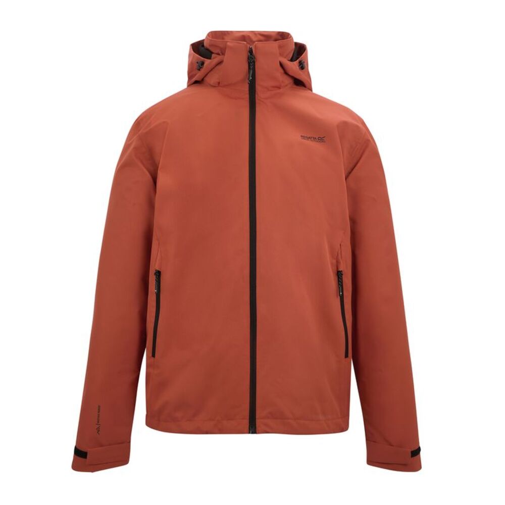 Regatta Mens Oakhowe Waterproof Jacket / Brick Red